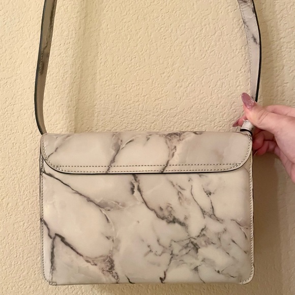 EUC Charlotte Olympia Newman Marble Leather Crossbody/Shoulder Bag & Comb Set - Picture 9 of 16